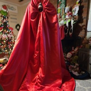 Red pageant/prom/ball gown size 16 /18